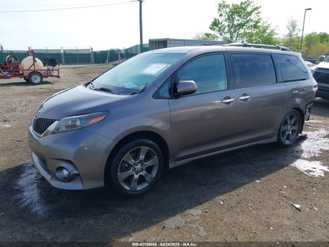 5TDXK3DC5FS640306 Toyota Sienna Se 8 Passenger