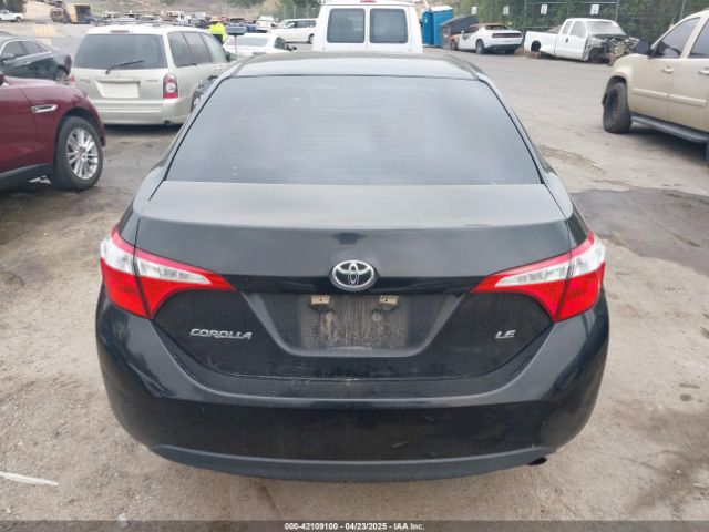 5YFBURHE5FP206964 Toyota Corolla Le Plus