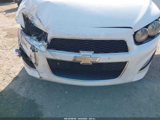 1G1JG6SB2F4185485 Chevrolet Sonic Rs Auto