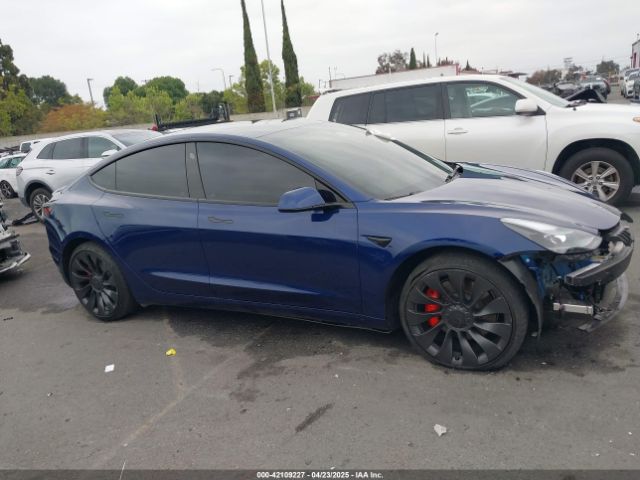 5YJ3E1EC7PF625885 Tesla Model 3 Performance Dual Motor All-wheel Drive