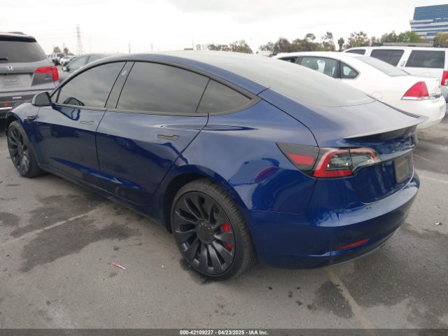 5YJ3E1EC7PF625885 Tesla Model 3 Performance Dual Motor All-wheel Drive