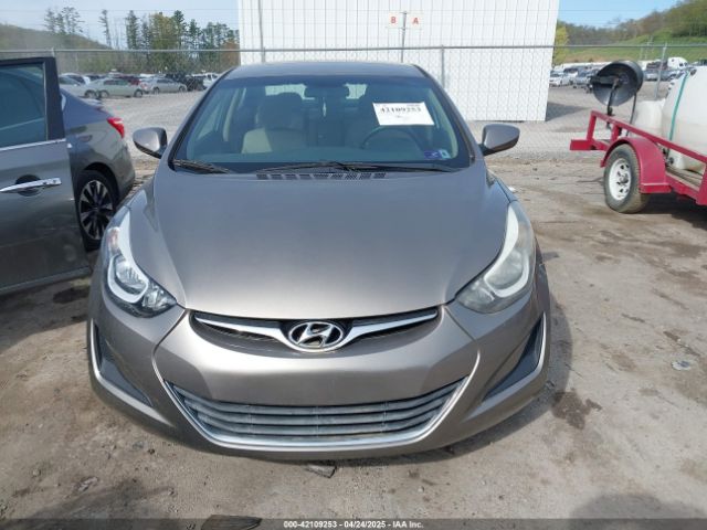 5NPDH4AE9GH698374 Hyundai ELANTRA SE