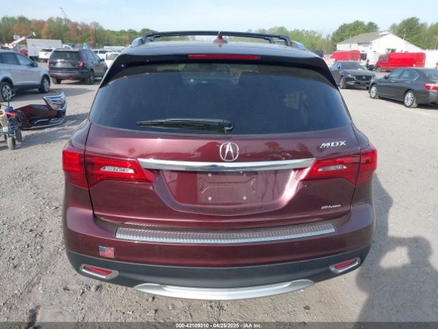 5FRYD4H9XGB011972 Acura Mdx Advance   Entertainment Packages/advance Package