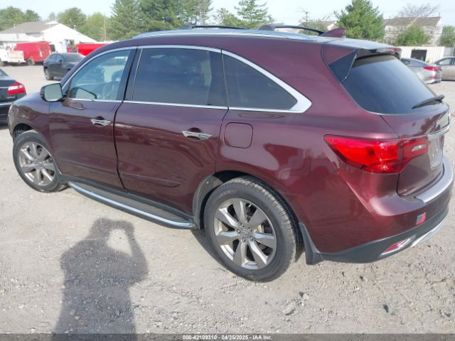 5FRYD4H9XGB011972 Acura Mdx Advance   Entertainment Packages/advance Package