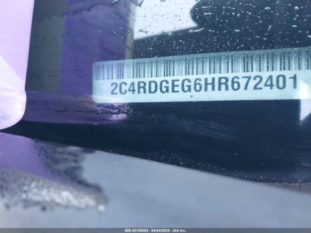 2C4RDGEG6HR672401 Dodge Grand Caravan Gt