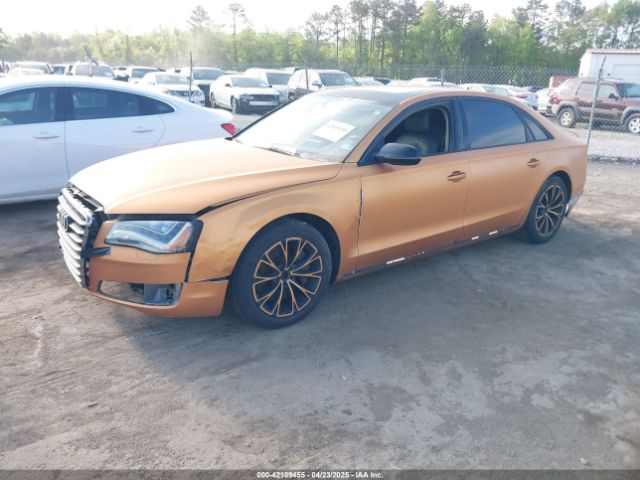 2011 AUDI A8 L WAURVAFD3BN013482 Photo 1