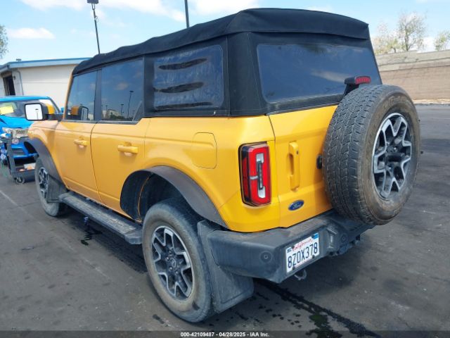 1FMEE5BPXMLA93172 Ford Bronco Outer Banks