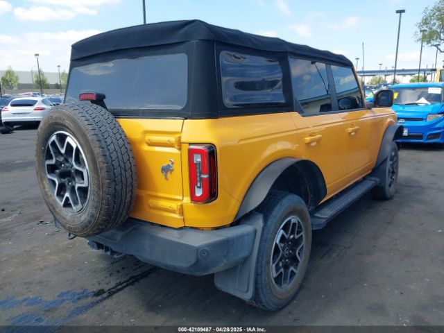 1FMEE5BPXMLA93172 Ford Bronco Outer Banks