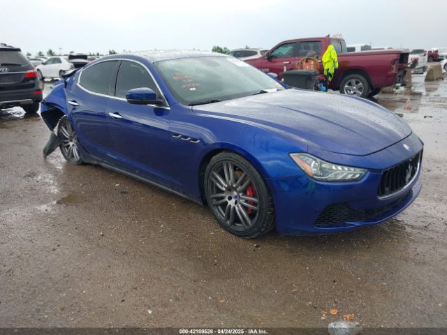 2017 MASERATI GHIBLI ZAM57XSA0H1235726