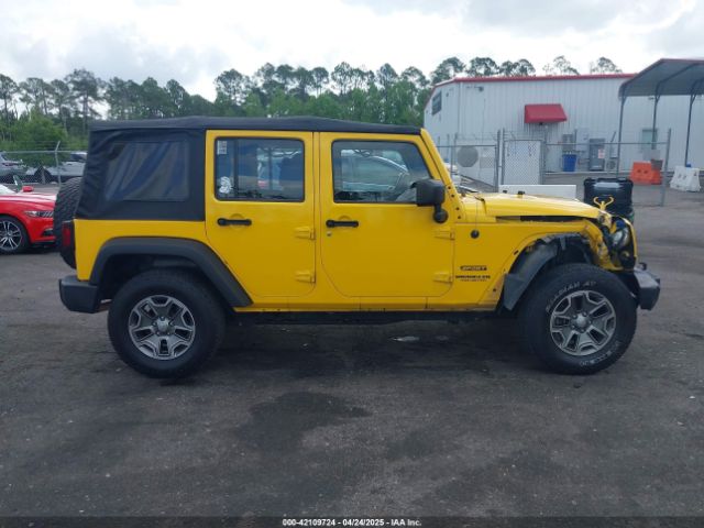 1C4BJWDG2FL643375 Jeep Wrangler Unlimited Sport