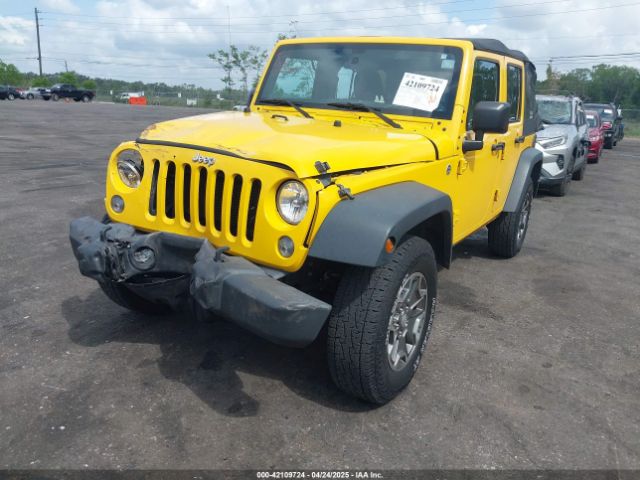 1C4BJWDG2FL643375 Jeep Wrangler Unlimited Sport