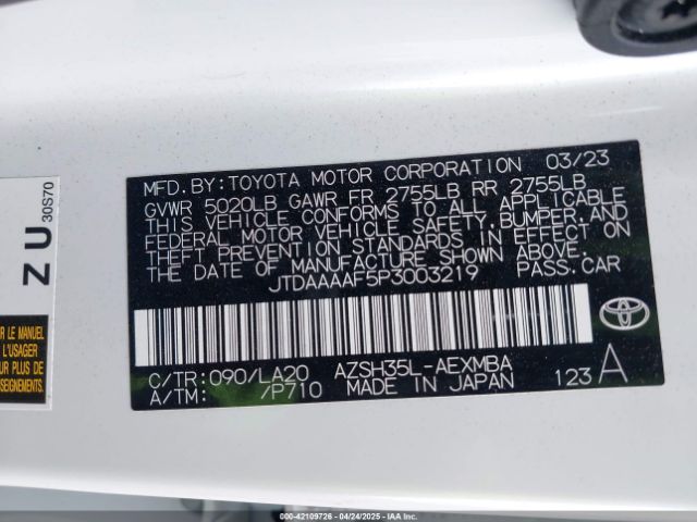 JTDAAAAF5P3003219 Toyota Crown Limited