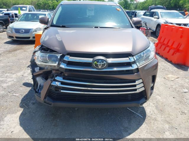 5TDDZRFH7KS956195 Toyota Highlander Limited