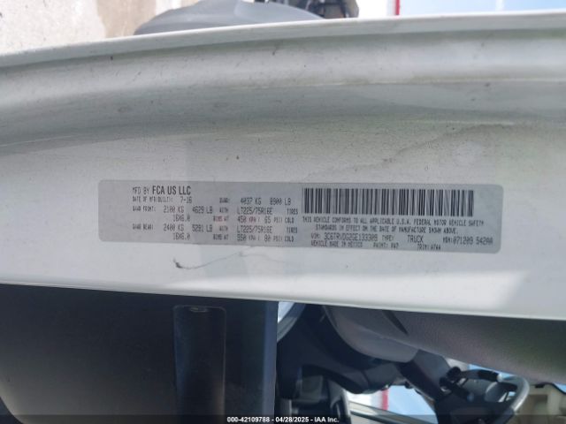 3C6TRVDG2GE133309 RAM Promaster 2500 High Roof