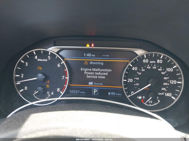 1N4BL4CV5NN385375 Nissan Altima Sr Fwd