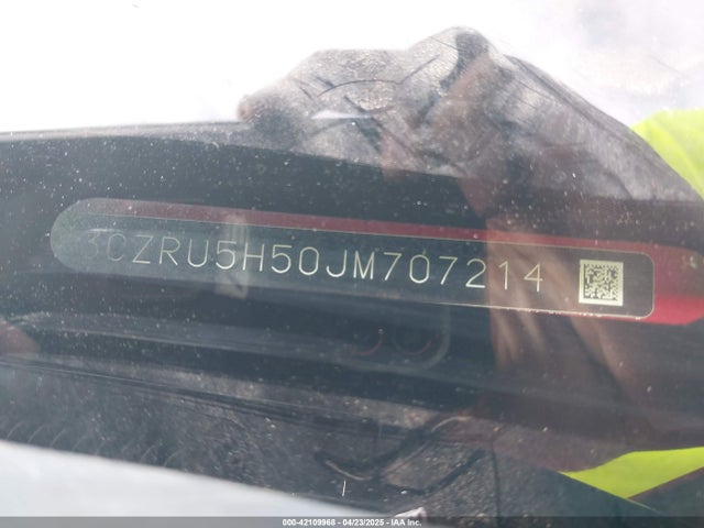 3CZRU5H50JM707214 Honda r18z9