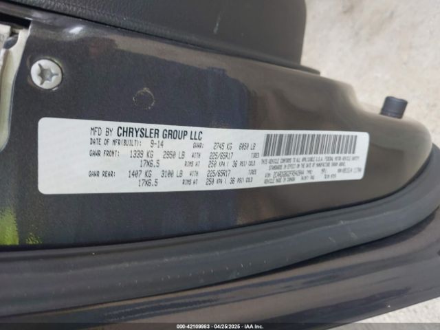 2C4RDGBG2FR542844 Dodge Grand Caravan Se