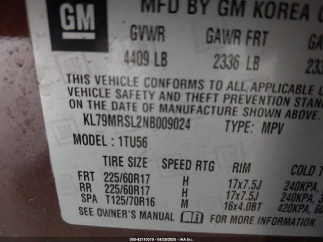 2022 CHEVROLET TRAILBLAZER KL79MRSL2NB009024 Photo 8