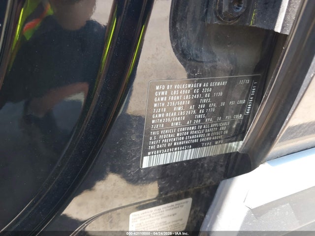 WVGBV3AX9EW564219 Volkswagen Tiguan R-line/s/se/sel