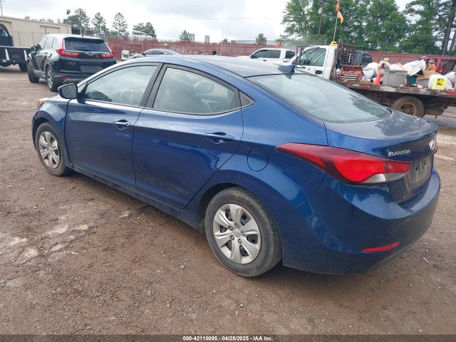 5NPDH4AE9GH751316 Hyundai ELANTRA SE