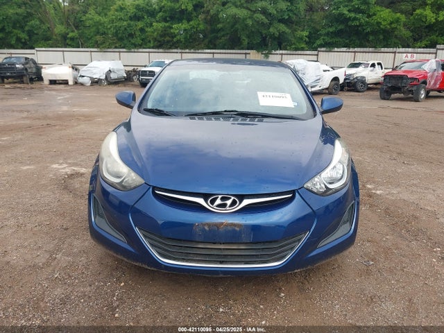 5NPDH4AE9GH751316 Hyundai ELANTRA SE