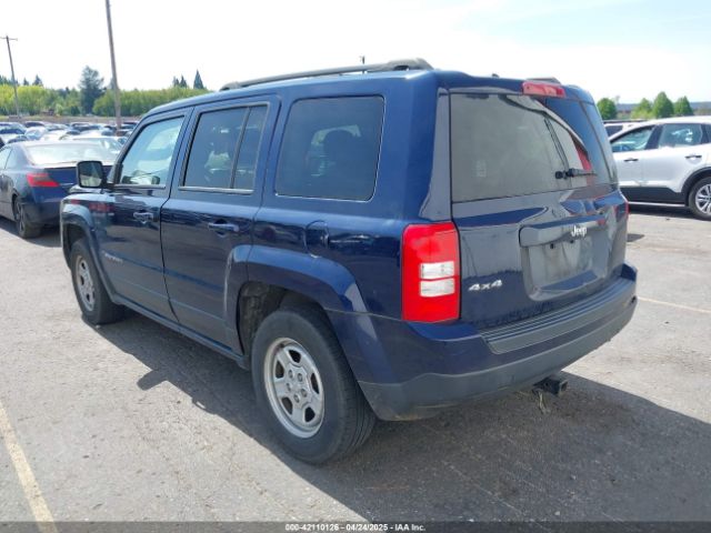 1C4NJRBB5HD165357 Jeep Patriot Sport 4x4
