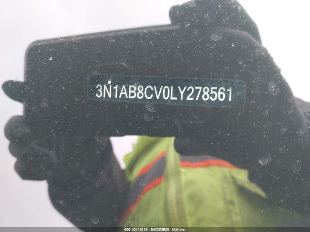 2020 Nissan Sentra Sv Xtronic Cvt მანქანა იყიდება აუქციონზე, vin: 3N1AB8CV0LY278561, აუქციონის ნომერი: 42110188