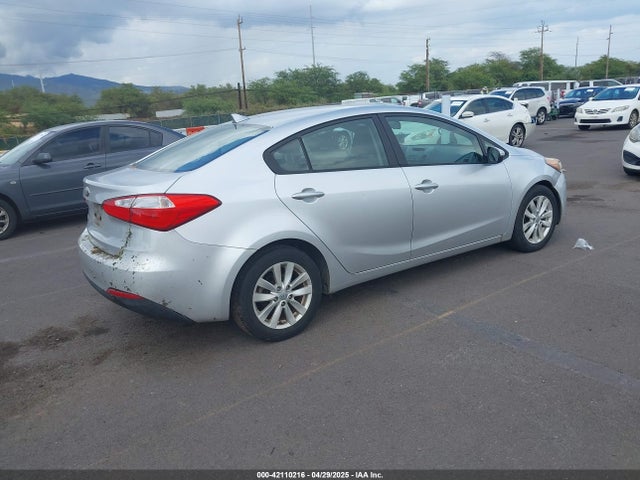 2014 Kia Forte Lx მანქანა იყიდება აუქციონზე, vin: KNAFX4A66E5063305, აუქციონის ნომერი: 42110216