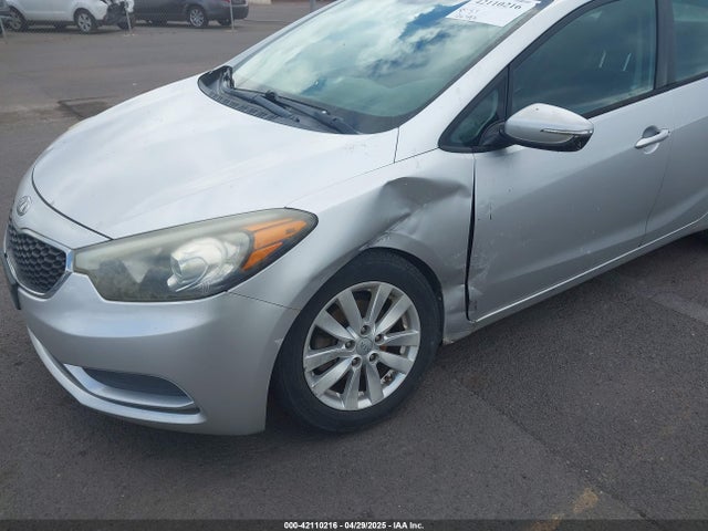 2014 Kia Forte Lx მანქანა იყიდება აუქციონზე, vin: KNAFX4A66E5063305, აუქციონის ნომერი: 42110216