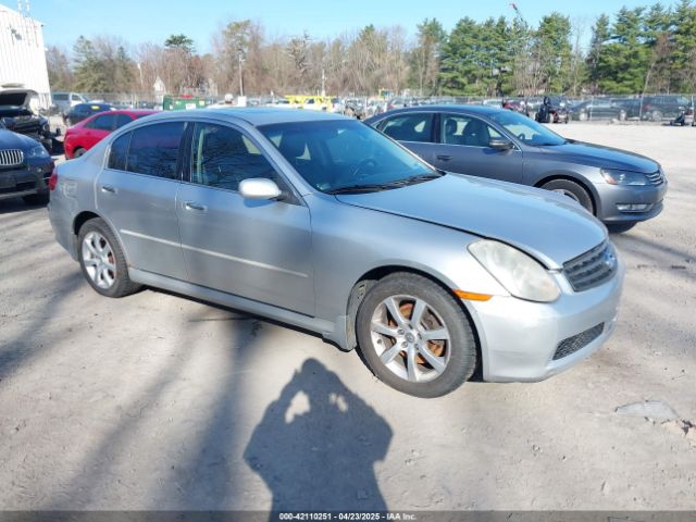 Auction sale of the 2006 Infiniti G35x, vin: JNKCV51F56M615982, lot number: 42110251