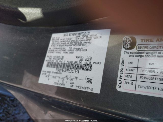 1ZVBP8AM9E5201956 Ford Mustang V6 Premium