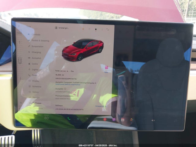 2023 TESLA MODEL S 5YJSA1E5XPF516779 Photo 6
