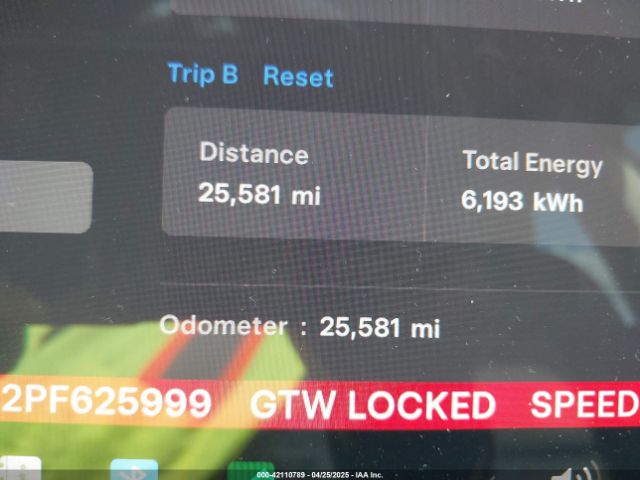 5YJ3E1EA2PF625999 Tesla Model 3 Rear-wheel Drive