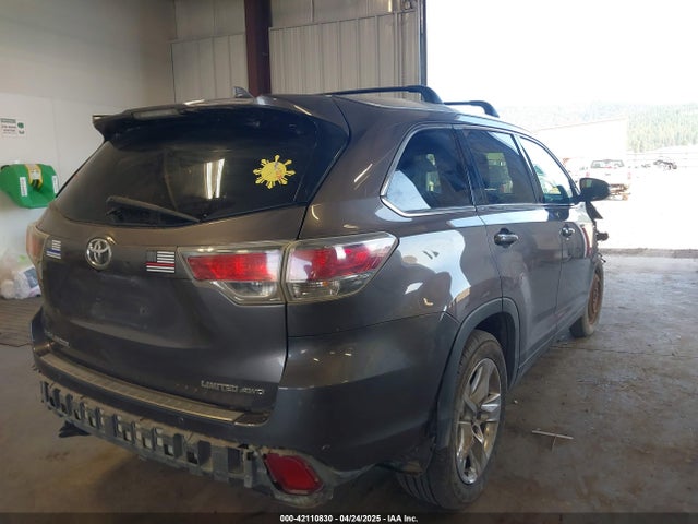 5TDDKRFH1GS296165 Toyota Highlander Limited
