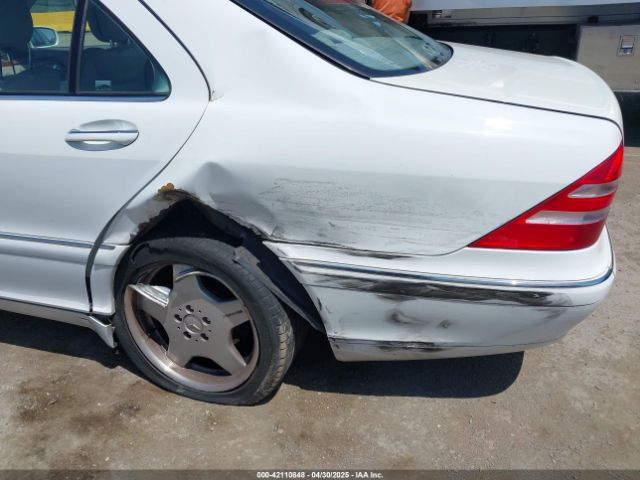 2000 MERCEDES-BENZ S 500 WDBNG75JXYA087535 Photo 5