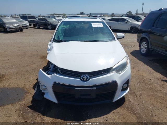 2T1BURHE0GC585471 Toyota Corolla S W/special Edition Pkg