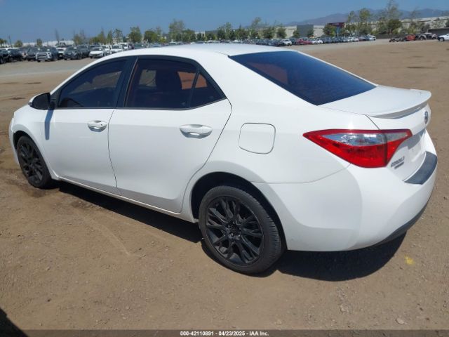 2T1BURHE0GC585471 Toyota Corolla S W/special Edition Pkg