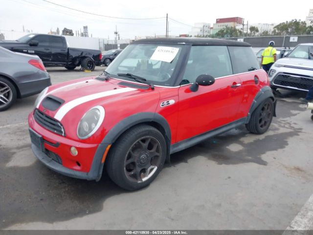 2005 MINI COOPER S WMWRE33575TL12045 Photo 1