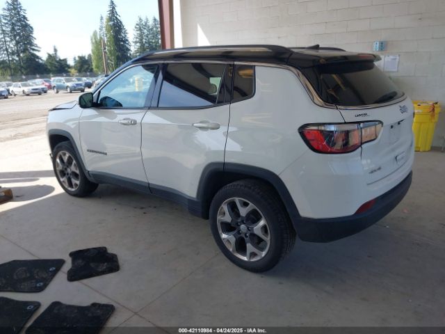 3C4NJDCB7KT753926 Jeep Compass Limited 4x4