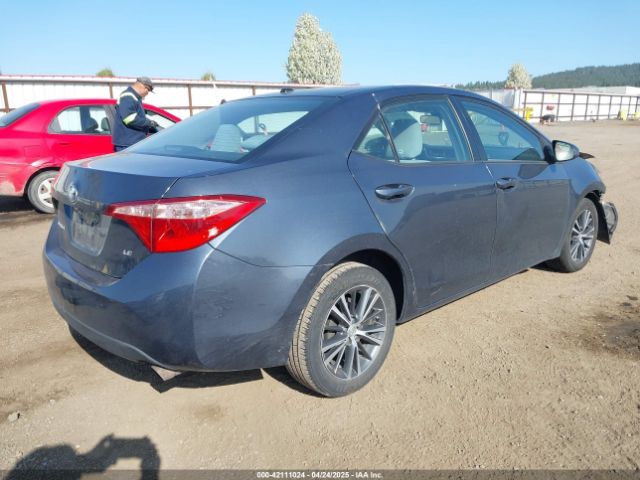2T1BURHE5KC226237 Toyota COROLLA LE