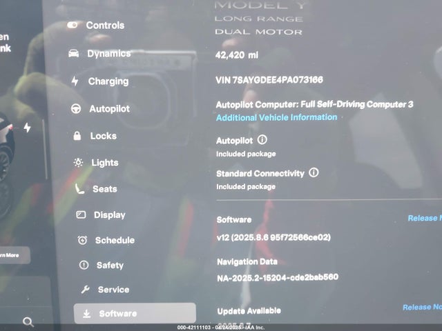 2023 TESLA MODEL Y 7SAYGDEE4PA073166 Photo 6