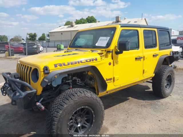 1C4HJXFG2MW558738 Jeep Wrangler Unlimited Rubicon 4x4