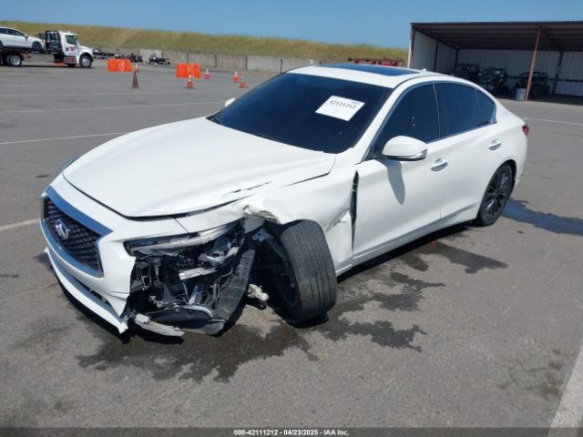 JN1EV7AR4JM439423 Infiniti Q50 3.0t Luxe