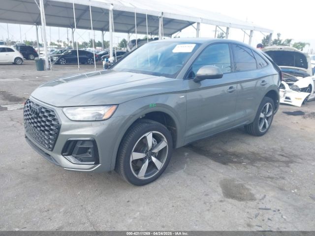 WA15AAFY2P2186641 Audi Q5 Sportback Premium Plus 45 Tfsi S Line Quattro S Tronic
