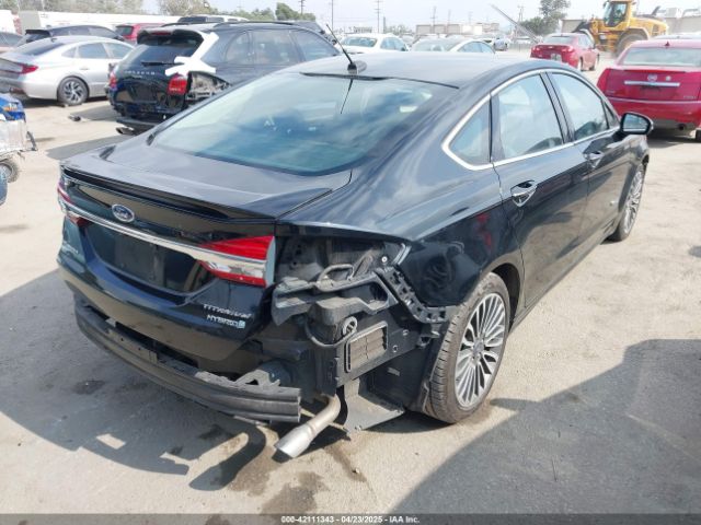 3FA6P0RU6JR115236 Ford Fusion Hybrid Titanium