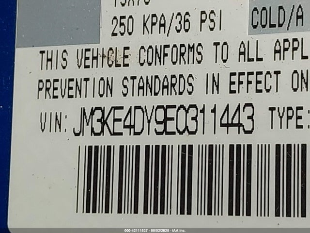 JM3KE4DY9E0311443 Mazda Cx-5 Grand Touring