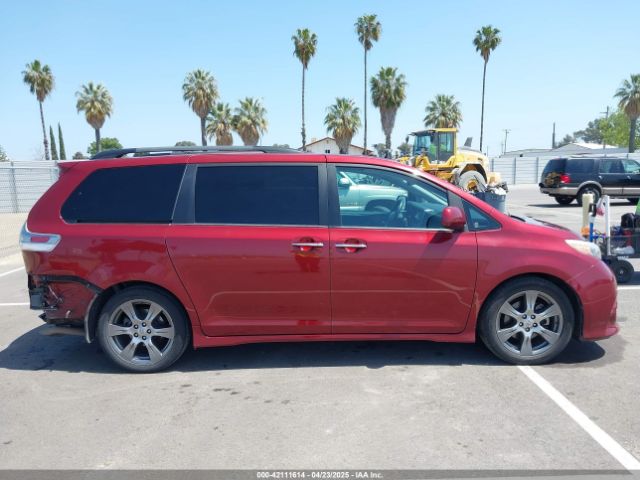 5TDXZ3DC6HS808999 Toyota Sienna Se 8 Passenger