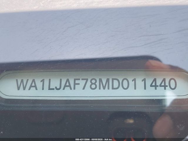 2021 AUDI Q7 WA1LJAF78MD011440 Photo 8