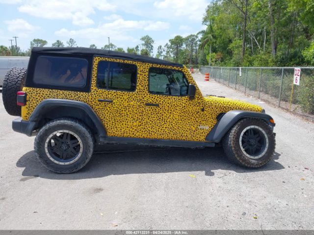 1C4HJXDN2JW324872 Jeep Wrangler Unlimited Sport S 4x4
