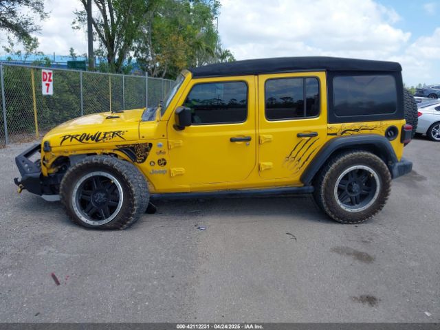 1C4HJXDN2JW324872 Jeep Wrangler Unlimited Sport S 4x4
